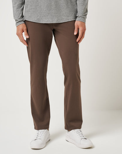 Legacy Stretchknit Pant Chocolate Brown | Travis Mathew