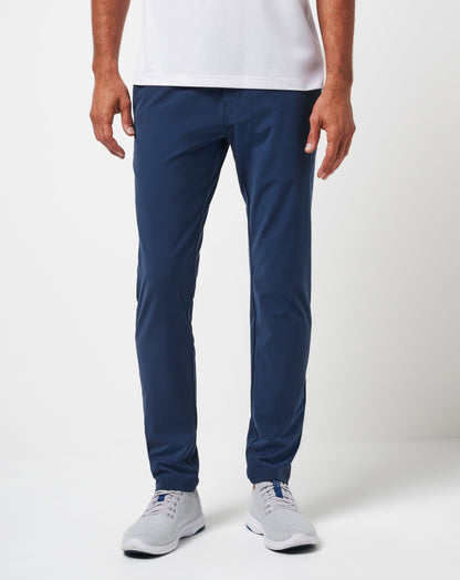 Open To Close Tech Chino Pant Dress Blues | Travis Mathew