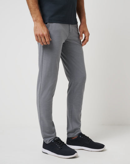 Open To Close Tech Chino Pant Heather Quiet Shade | Travis Mathew