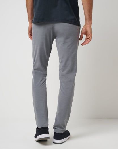 Open To Close Tech Chino Pant Heather Quiet Shade | Travis Mathew