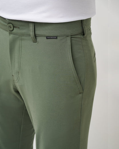 Open To Close Tech Chino Pant Thyme | Travis Mathew