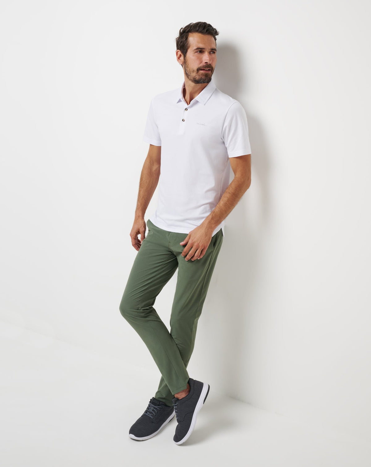 Open To Close Tech Chino Pant Thyme | Travis Mathew