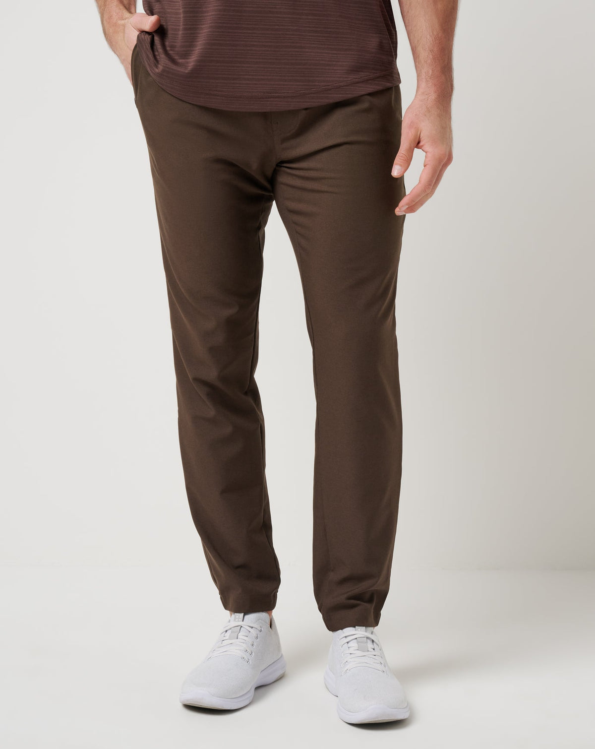 Victory Belt Pant Chocolate Brown | Travis Mathew