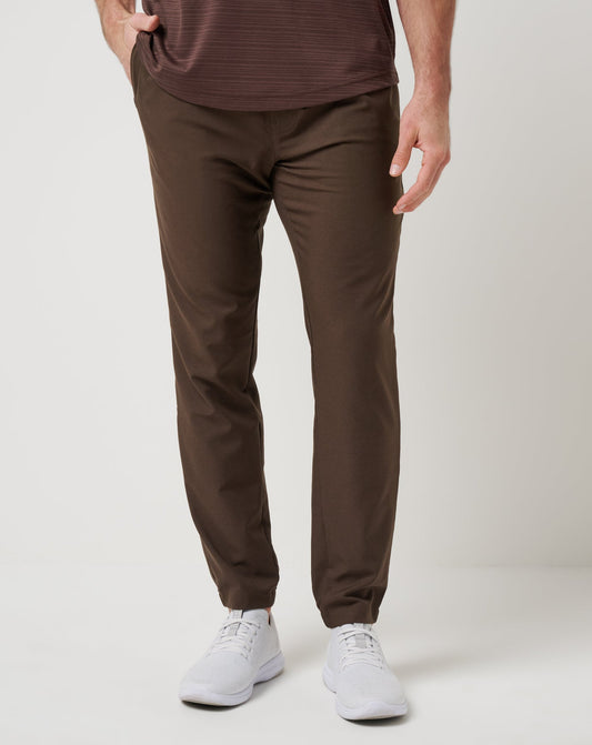 Victory Belt Pant Chocolate Brown | Travis Mathew