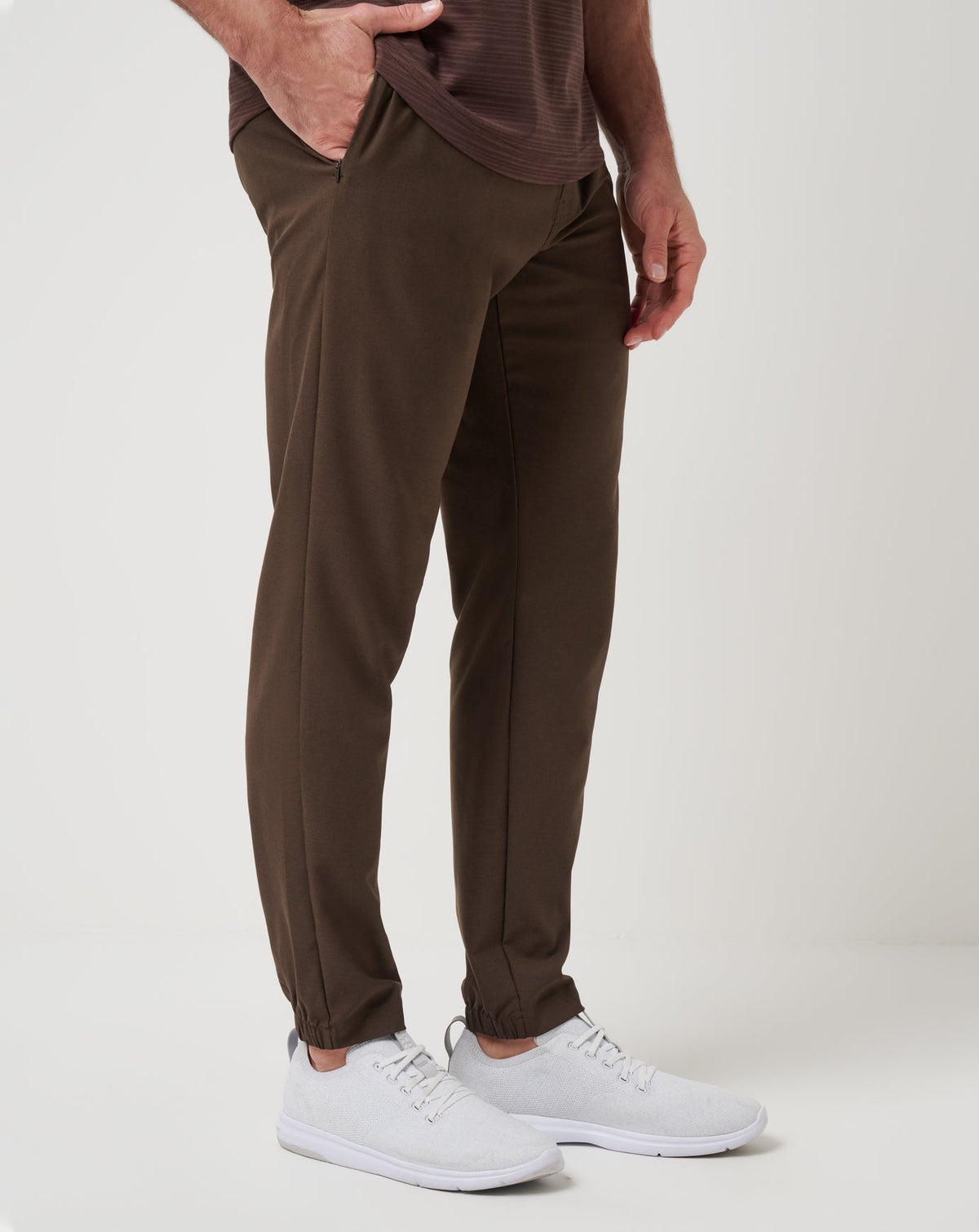 Victory Belt Pant Chocolate Brown | Travis Mathew