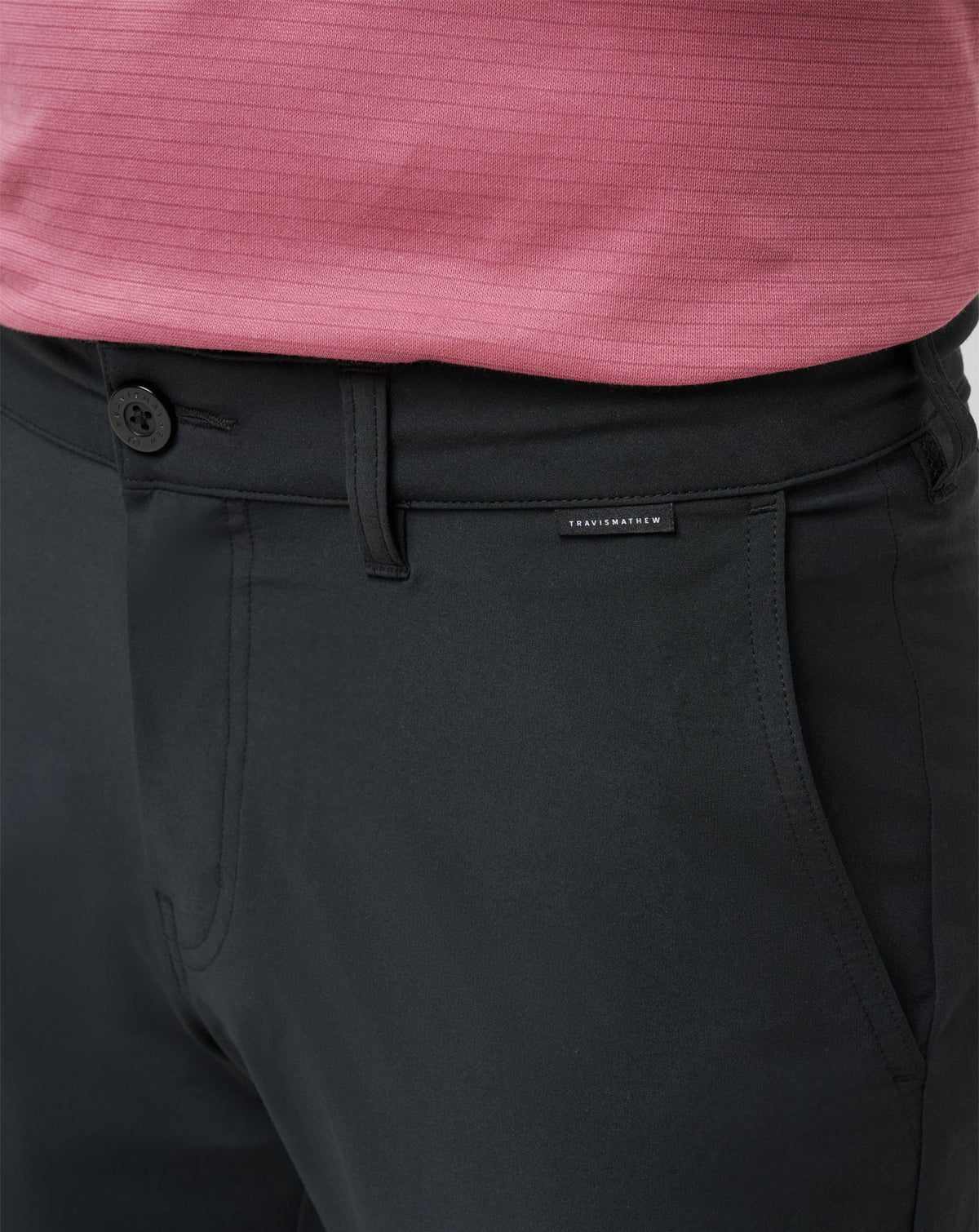 Open To Close Tech Chino Pant Black | Travis Mathew