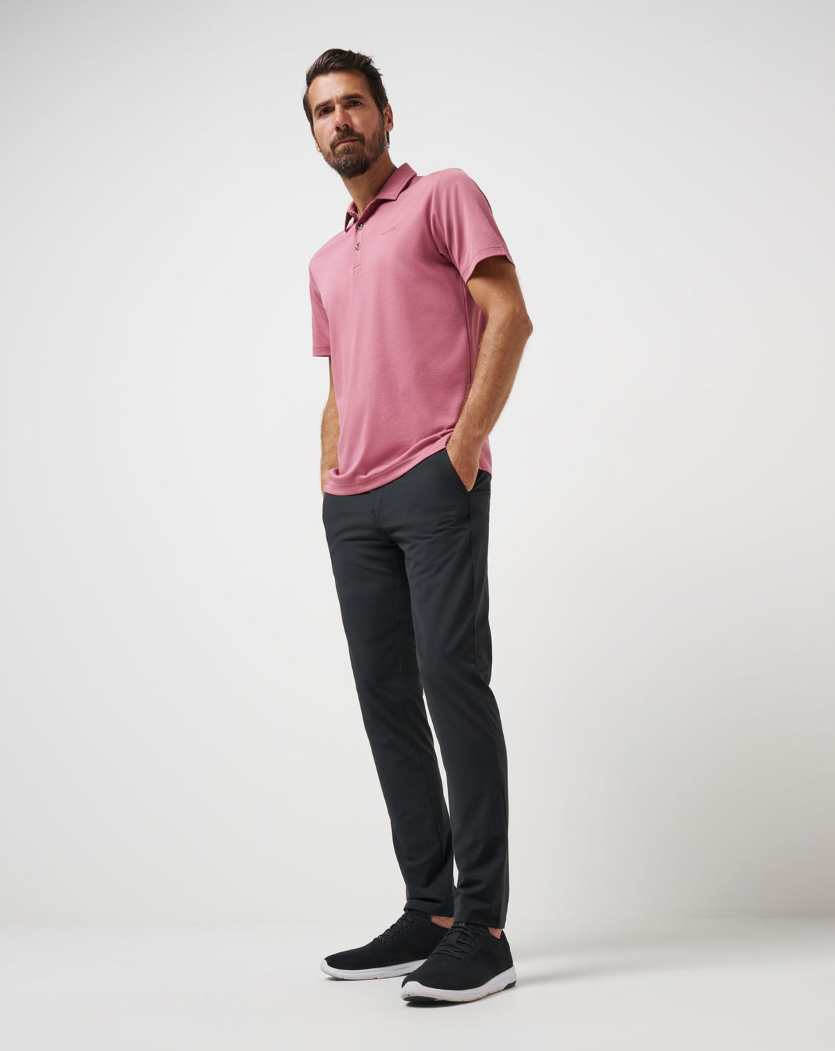 Open To Close Tech Chino Pant Black | Travis Mathew