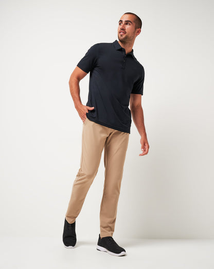 Open To Close Tech Chino Pant Khaki | Travis Mathew