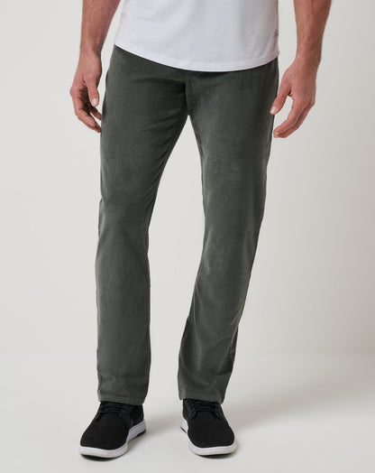 Start The Journey Corduroy Pant Dark Olive | Travis Mathew