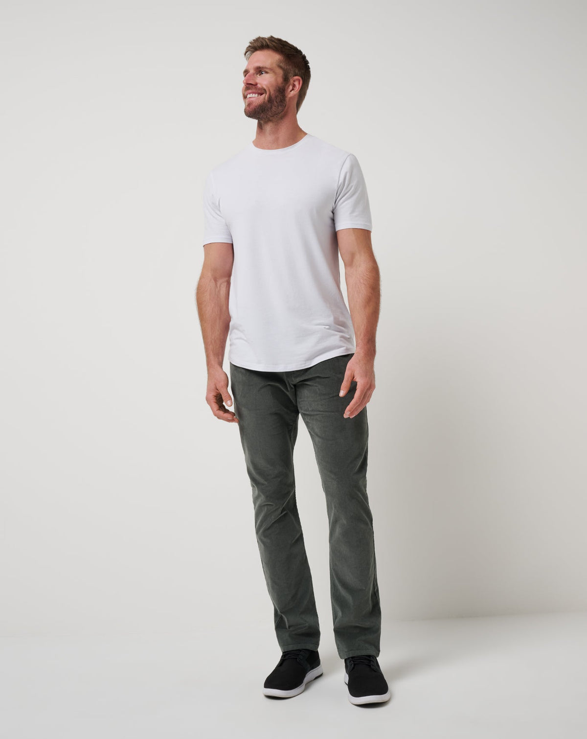 Start The Journey Corduroy Pant Dark Olive | Travis Mathew