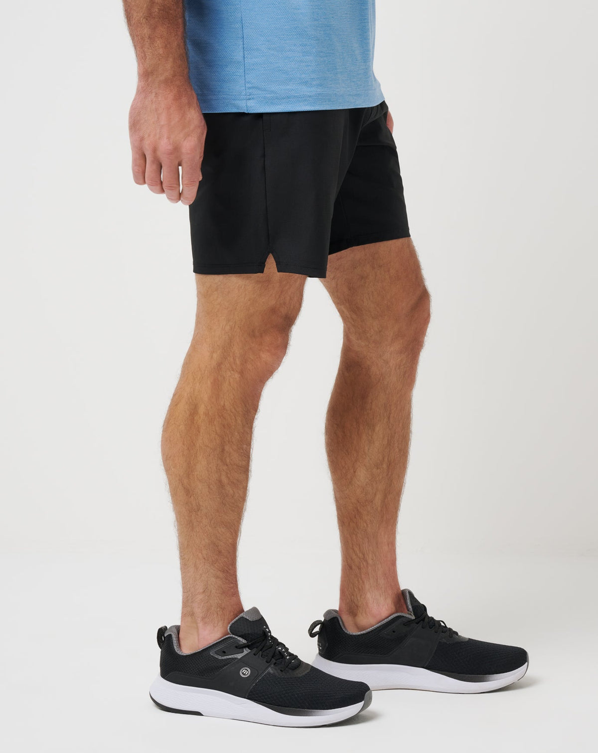 Wanderlust E-Waist Short 7.5In Black | Travis Mathew