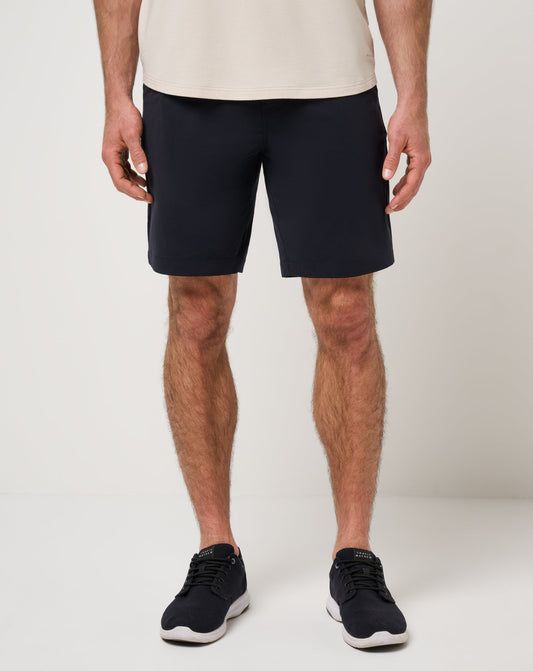 Tech Knit Short 9In Black | Travis Mathew