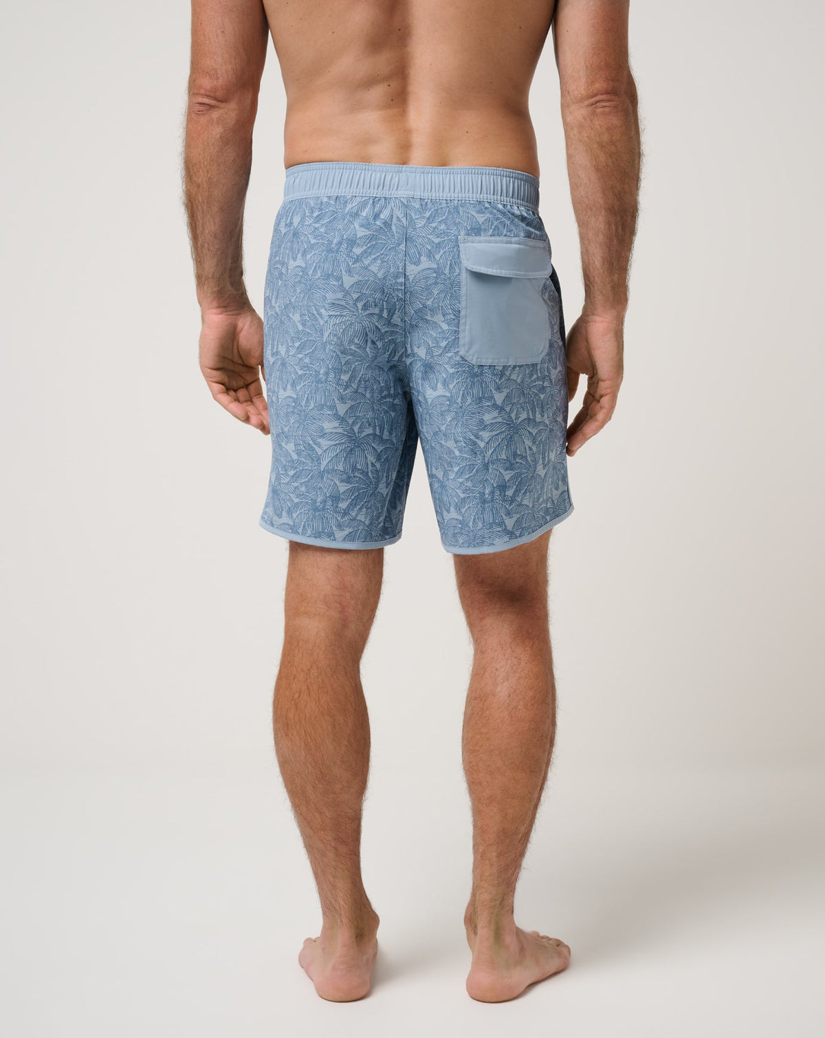 Tidal Whisper Boardshort 18In Ash Blue | Travis Mathew