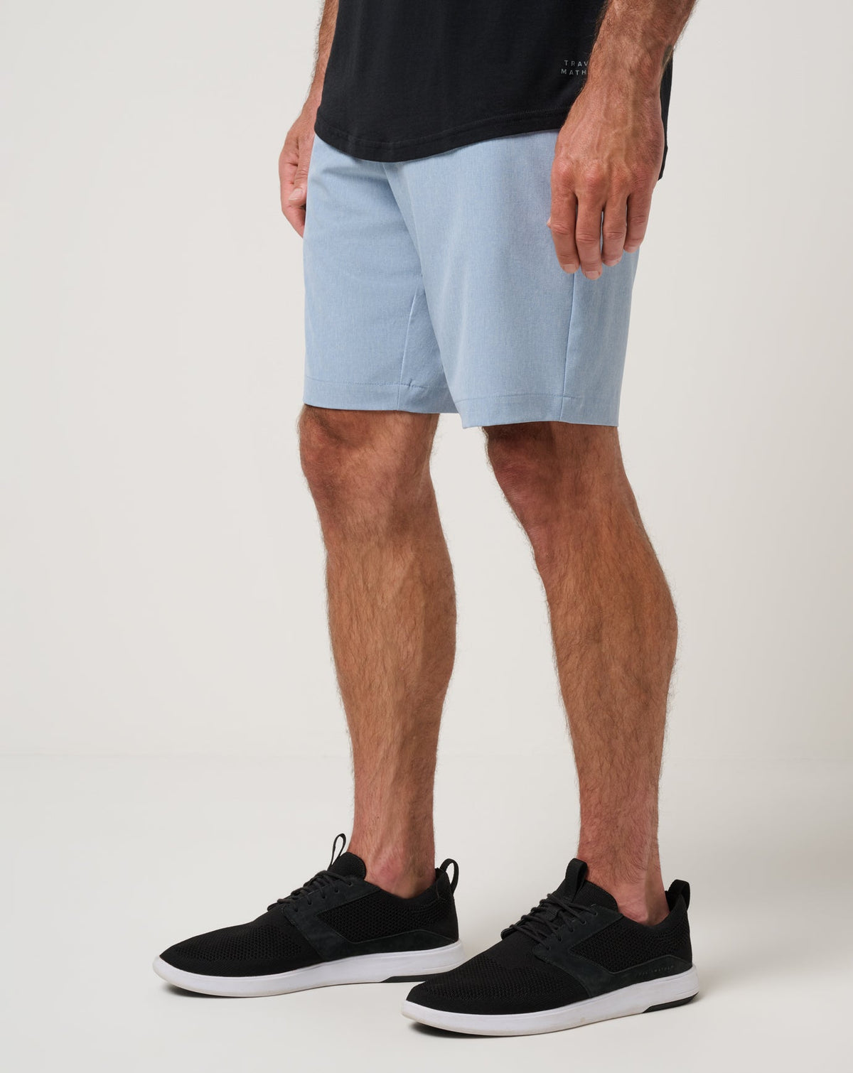 Beck 2.0 Short 10In Heather Ash Blue | Travis Mathew