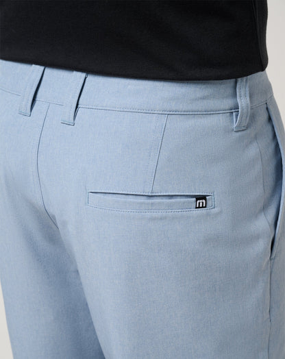 Beck 2.0 Short 10In Heather Ash Blue | Travis Mathew