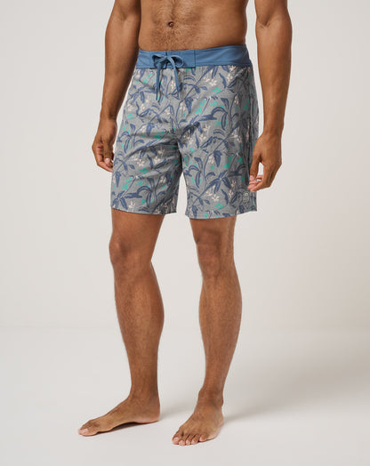 Relationship Status Boardshort 18.5In Heather Grey | Travis Mathew