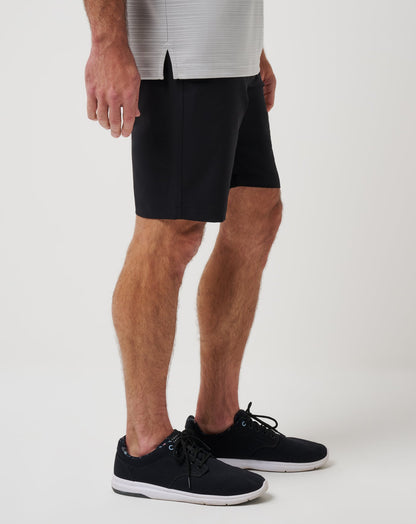Wanderlust Short 9In Black | Travis Mathew