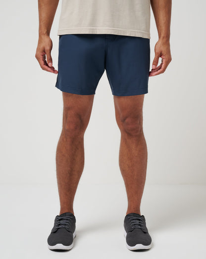 Wanderlust Short 7In Mood Indigo | Travis Mathew