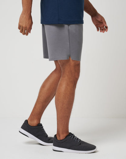 Fibercloud Short 8In Heather Grey | Travis Mathew