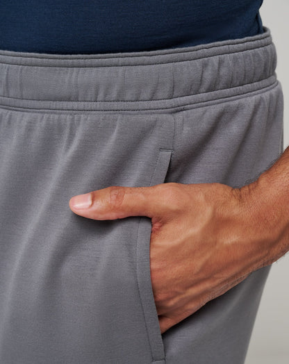 Fibercloud Short 8In Heather Grey | Travis Mathew