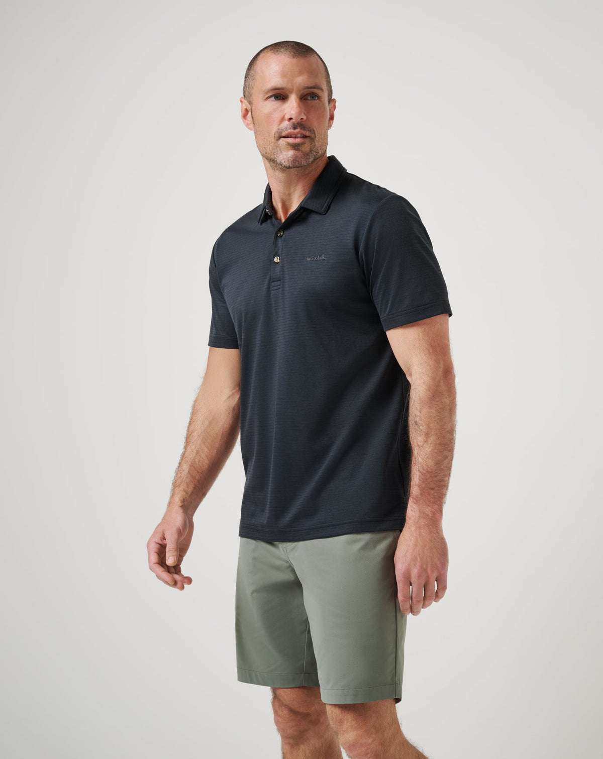 Tech Knit Short 9In Dark Olive | Travis Mathew