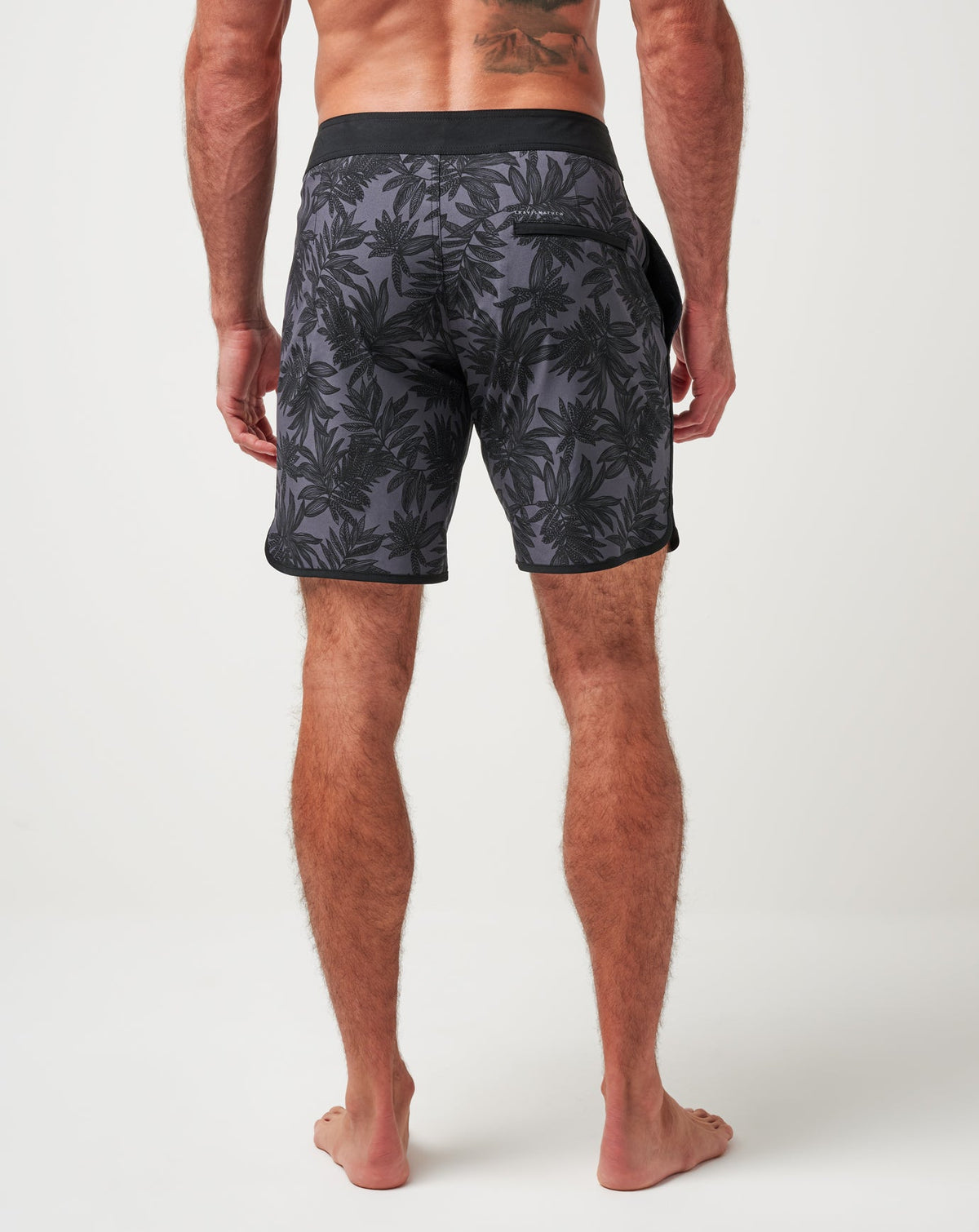 No Wake Zone Boardshort Black | Travis Mathew