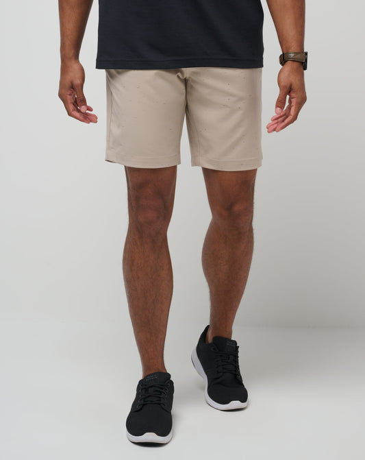 Private Pier Short 9In Oxford Tan | Travis Mathew