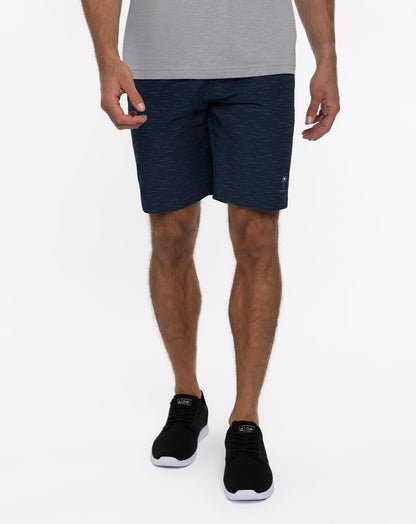 Solo Trip Short 9In Dress Blues | Travis Mathew