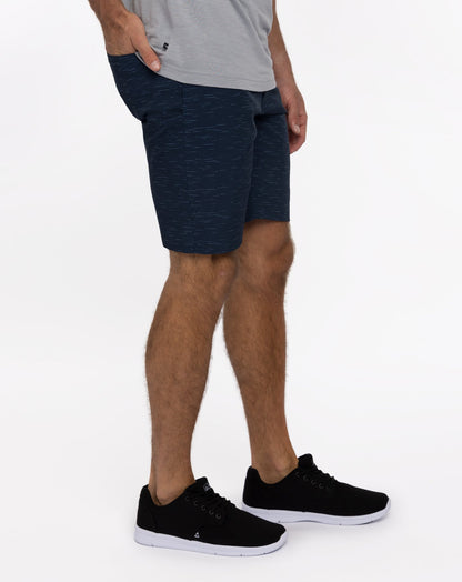 Solo Trip Short 9In Dress Blues | Travis Mathew