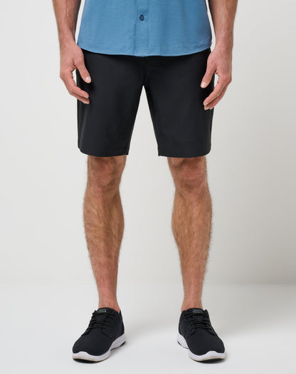Call An Audible Short 9In Black | Travis Mathew