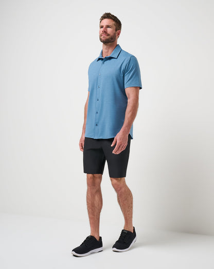 Call An Audible Short 9In Black | Travis Mathew