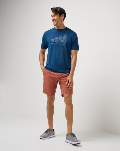 Step Dance Short 9In Maple | Travis Mathew