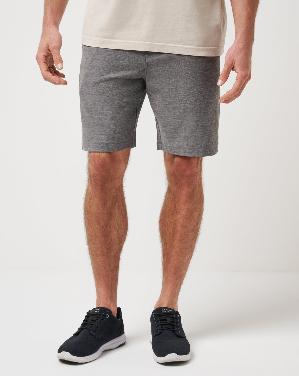 Adirondack Short 9In Heather Black | Travis Mathew