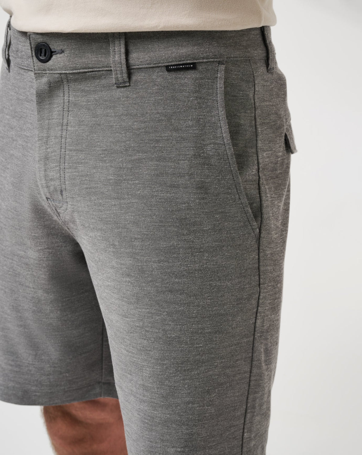Adirondack Short 9In Heather Black | Travis Mathew