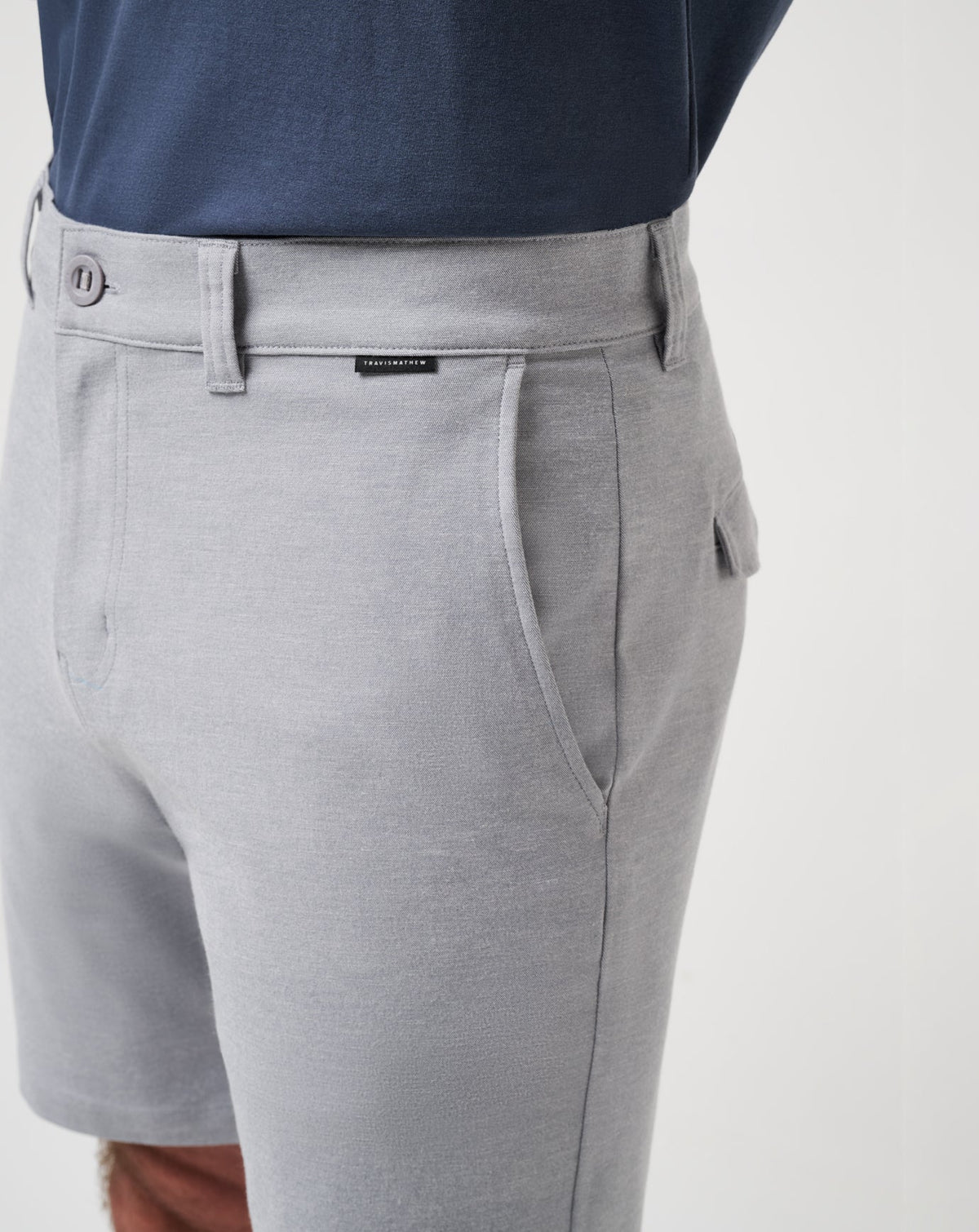 Adirondack Short 9In Heather Sleet | Travis Mathew