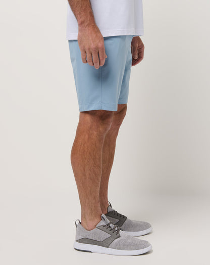Tech Knit Short 9In Ash Blue | Travis Mathew