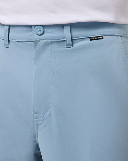Tech Knit Short 9In Ash Blue | Travis Mathew