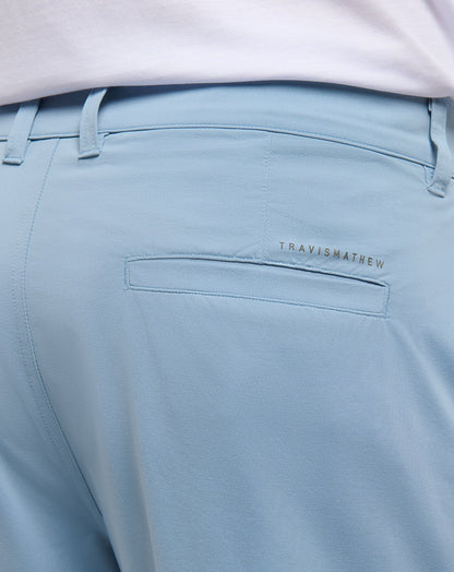 Tech Knit Short 9In Ash Blue | Travis Mathew