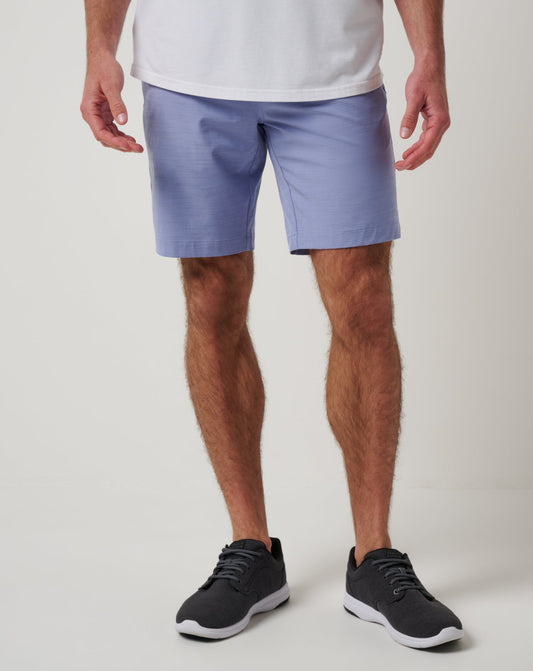 Travel Year Short 9In Heather Violet Storm | Travis Mathew