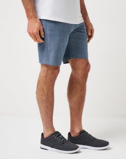 Adirondack Short 9In Heather Navy | Travis Mathew