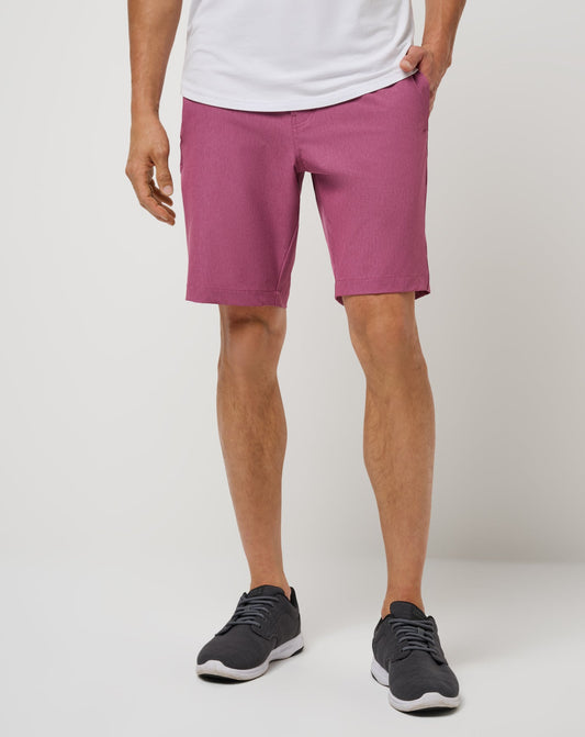 Overhead Compartment Short 10In Damson | Travis Mathew