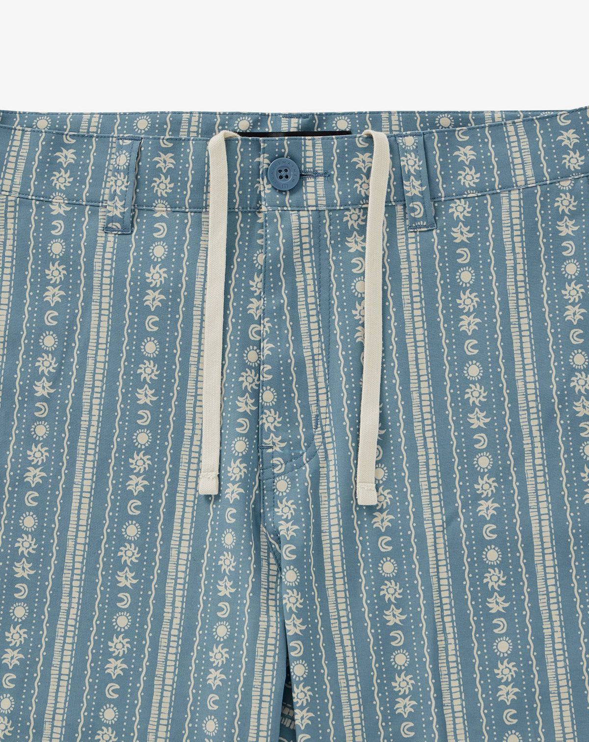 Tech Chino Print Short 8In Captains Blue | Travis Mathew