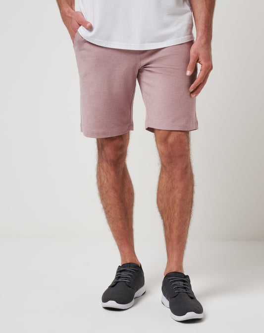 Adirondack Short 9In Heather Roan Rouge | Travis Mathew