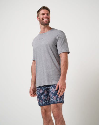 Flourish Boardshort Mood Indigo/Vintage Indigo | Travis Mathew