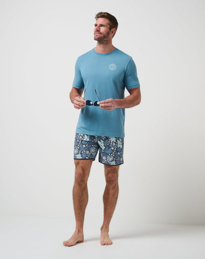 Canoe Cruise Boardshort Heather Grey | Travis Mathew