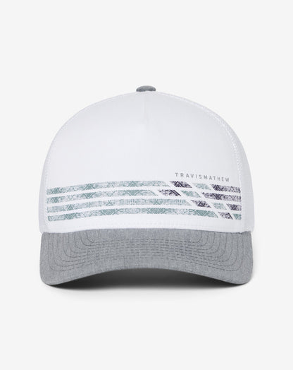 First Access Snapback Hat White | Travis Mathew