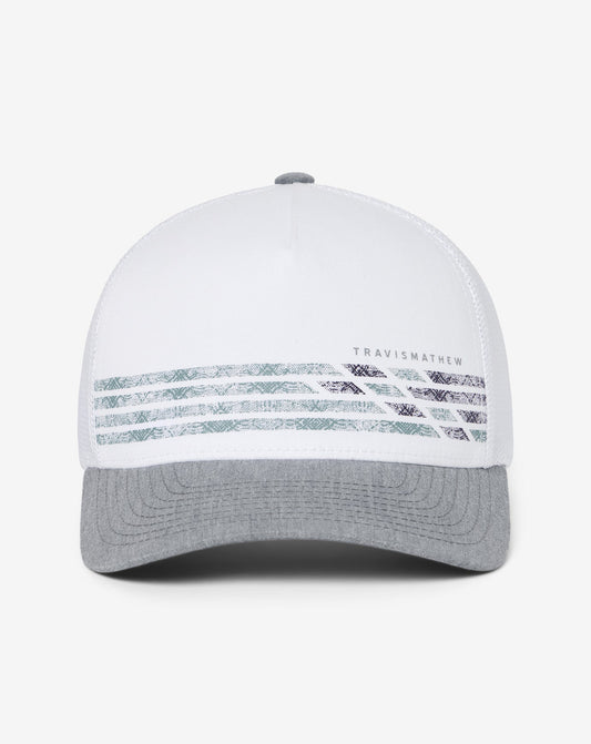 First Access Snapback Hat White | Travis Mathew