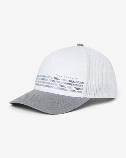First Access Snapback Hat White | Travis Mathew