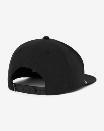 Salted Shore Snapback Hat Black | Travis Mathew