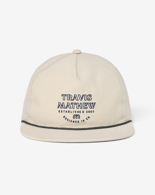 Salted Shore Snapback Hat Italian Sand | Travis Mathew